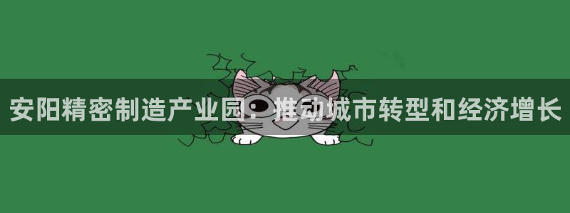 彩神8软件下载：安阳精密制造产业园：推动城市转型和经济增长
