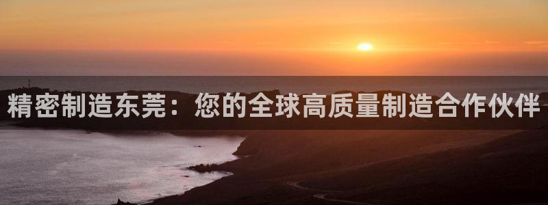 彩神app赚钱是真是假：精密制造东莞：您的全球高质量制造合作伙伴