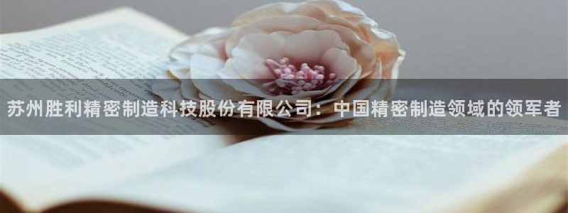 彩神争霸官方下载：苏州胜利精密制造科技股份有限公司：中国精密制造领域的领军者