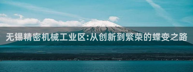 彩神v天天：无锡精密机械工业区:从创新到繁荣的蝶变之路