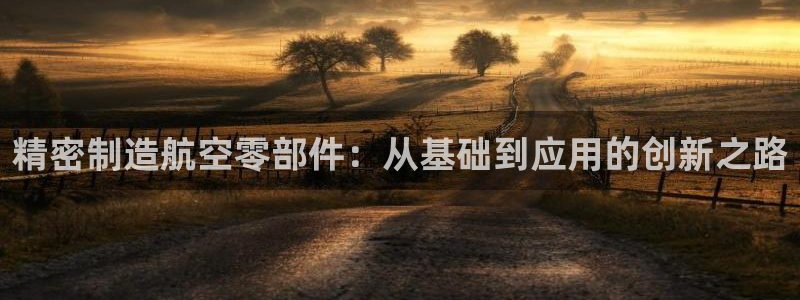 彩神vii手游下载：精密制造航空零部件：从基础到应用的创新之路