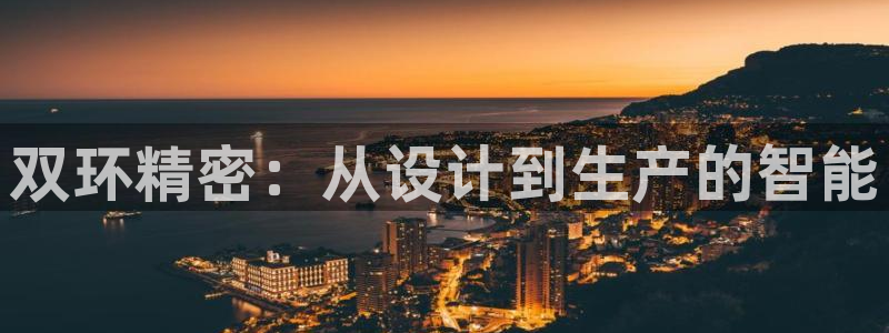 所有彩神购买首页都一样吗：双环精密：从设计到生产的智能