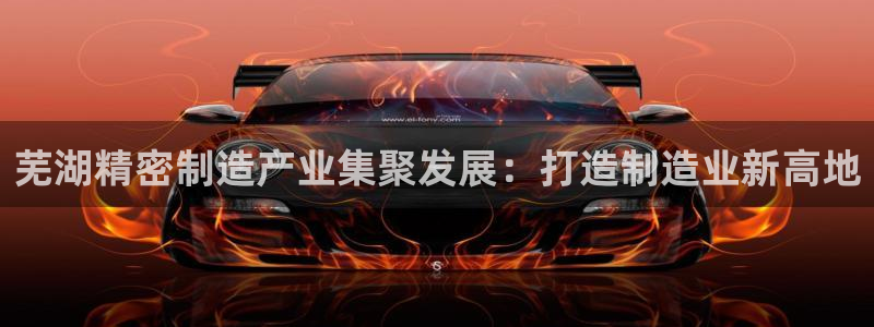 新版彩神v8登录不了：芜湖精密制造产业集聚发展：打造制造业新高地